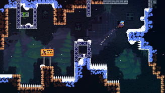Precisão é a palavra de ordem para avançar em Celeste (Imagem: Divulgação/Matt Makes Games)
