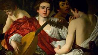 Pintores barrocos usaram o vermelho proveniente da cochonilha em suas obras, como Caravaggio em 'Os músicos' (1595) | Foto: Alamy