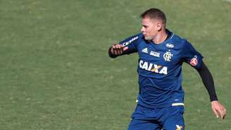 Volante agradou contra o Emelec (Gilvan de Souza/Flamengo)