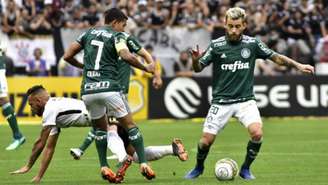 Palmeiras leva vantagem de um gol para decidir o título no Allianz Parque (Foto: Eduardo Carmim/Photo Premium)