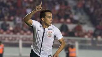 Jadson marcou o gol da vitória sobre o Independiente (Foto: Daniel Augusto Jr./Agência Corinthians)