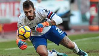 Emiliano Viviano deve ser o novo goleiro do Sporting para a próxima temporada (AFP)