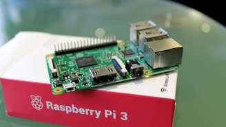 Raspberry Pi 3, uma das plataformas recomendadas para o Android Things