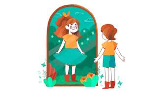 Joana sonha em ser médica quando crescer