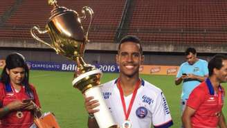 O jogador é uma das esperanças da equipe do Bahia para realizar uma boa competição (Foto; Felipe Oliveira/Bahia)
