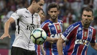 Último confronto: Bahia 2 x 0 Corinthians - 28ª rodada do Campeonato Brasileiro 2017 - 15/10/2017