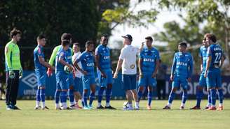 Cruzeiro finaliza sequência de treinos para enfrentar o Tricolor da Vila (Foto: Pedro Vale / Eleven)