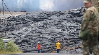 Segundo especialista, não houve qualquer sinal de mudança na atividade do vulcão: nem a quantidade de lava nem os tremores de terra diminuíram