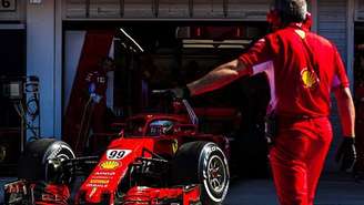 Antonio Giovinazzi , piloto de testes da Ferrari