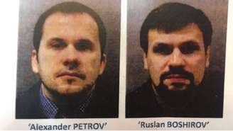 Alexander Petrov e Ruslan Boshirov teriam usado o agente nervoso Novichok para envenenar ex-espião e a filha