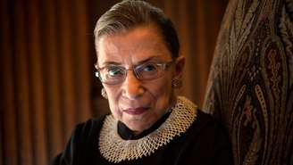 Hoje com 85 anos, Ruth Bader Ginsburg foi a segunda mulher confirmada à Suprema Corte americana