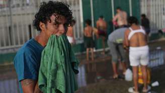 Os migrantes vão permanecer por tempo indeterminado em Tijuana