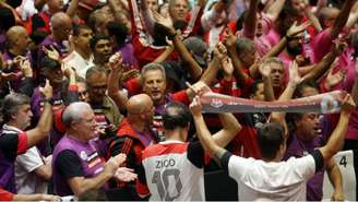 Rodolfo Landim foi eleito presidente do Flamengo neste sábado.