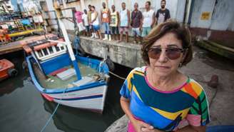 Dona de um barco na foz do rio Doce, Norma de Alvarenga aposentou a embarcação depois de receber duas multas