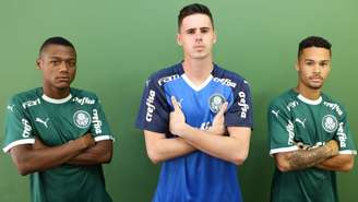 Garotos garantiram uma estreia com vitória para o novo uniforme do clube (Fabio Menotti/Ag. Palmeiras/Divulgação)
