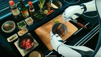 Robôs treinados por chefs profissionais podem replicar receitas de uma enorme biblioteca