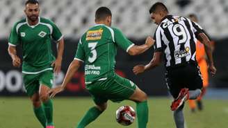 No último jogo entre Botafogo e Cabofriense, Kieza marcou o gol da vitória (1 a 0) pelo Carioca-2018