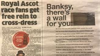 ONG Projeto Sonhar, que oferece atendimento psicológico a famílias pobres de São Paulo, quer que Banksy pinte parede da instituição, no Capão Redondo