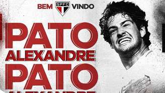 Alexandre Pato é anunciado no São Paulo