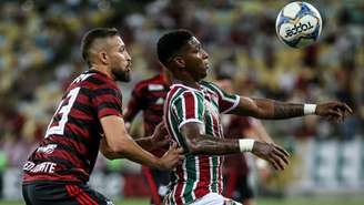 Jogos entre Flamengo e Fluminense são marcados por faltas e cartões (Foto: LUCAS MERÇON/FLUMINENSE FC)