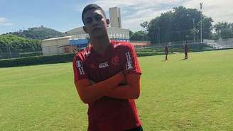 Francisco Dyogo, goleiro do sub-15 do Flamengo e um dos sobreviventes do incêndio no Ninho do Urubu.