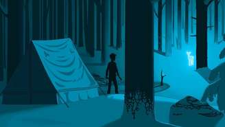 Cena de 'Harry Potter e as Relíquias da Morte', digitalmente reproduzida no Paint pelo artista Pat Hines