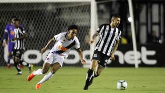 Vasco não conseguiu a classificação diante do Santos em São Januário (Foto: Paulo Sergio/Agencia F8)