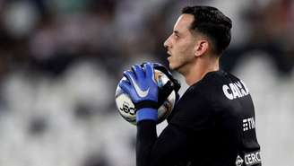 Gatito Fernandez em ação durante jogo do Botafogo (Vitor Silva / SS Press / BFR)