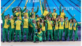 Natação brasileira encerra participação no Pan com a melhor campanha da história: 30 medalhas