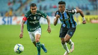 Palmeiras tem ligeira desvantagem para o Grêmio em mata-matas (Foto: Raul Pereira/Fotoarena/Lancepress!)