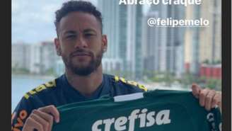 Neymar está com a Seleção Brasileira para dois amistosos nos Estados Unidos (Foto: Reprodução/Instagram)