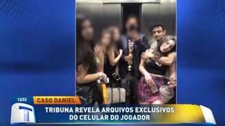 Fotos do celular de Daniel revelam intimidade de jogador e Allana Brittes (Tribuna da Imprensa)