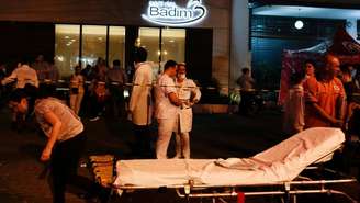 Doze pessoas morreram no incêndio que atingiu o Hospital Badim