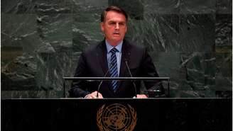 Jair Bolsonaro fez discurso inflamado na abertura da Assembleia-Geral da ONU