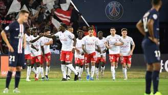 Reims venceu o PSG em Paris (Foto: AFP)