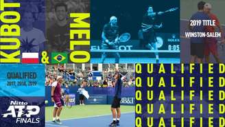 Dupla Melo/Kubot obteve ótimo desempenho em todos os Masters 1000 deste ano (Reprodução/Divulgação ATP)
