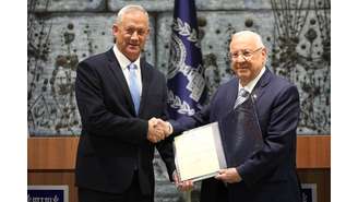 Presidente de Israel dá a Gantz encargo de formar governo