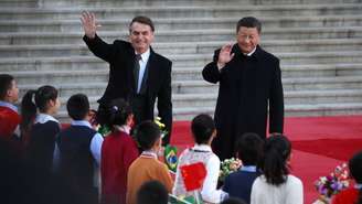 Bolsonaro fez convite a Xi Jinping durante a abertura da reunião bilateral entre os líderes em Pequim