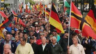 O movimento anti-Islam Pegida começou em Dresden em 2014