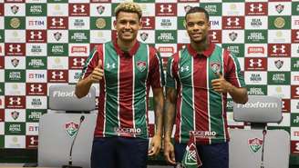 Felippe Cardoso e Caio Paulista vão reforçar o ataque do Flu em 2020 (Foto: LUCAS MERÇON/ FLUMINENSE FC)
