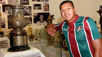 Fernando Pacheco é peruano, o primeiro da década a jogar no Tricolor (Foto: Mailson Santana/Fluminense)
