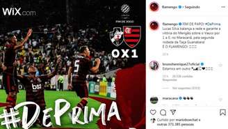 "Oto patamá": Após o clássico, Bruno Henrique comentou a frase que bombou em 2019 (Reprodução/ Instagram)