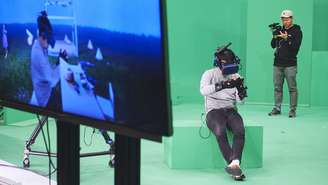 A equipe passou oito meses desenvolvendo o holograma de Na-yeon e o cenário de realidade virtual onde mãe e filha se encontrariam