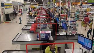 Loja do Carrefour em São Paulo