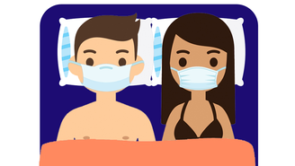 Não adianta usar máscaras na cama; especialistas respondem a perguntas sobre sexo e coronavírus