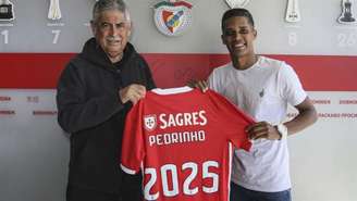 Pedrinho foi comprado pelo Benfica por 20 milhões de euros (Foto:Divulgação/Benfica)