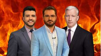 Matheus Ribeiro, Marcelo Cosme e Anderson Cooper: alvos fáceis na mira de homofóbicos e conservadores