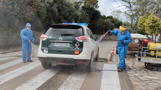 A cidade de Zahara de la Sierra tem feito um controle rigoroso para evitar a contaminação