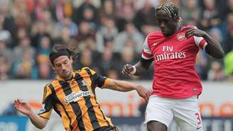 Sagna passou sete anos no Arsenal (Foto: AFP)