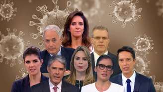 Os âncoras Monalisa Perrone (Expresso CNN), William Waack (Jornal da CNN), Eduardo Oinegue (Jornal da Band), Mariana Godoy (RedeTV News), William Bonner (Jornal Nacional), Rachel Sheherazade (SBT Brasil), Renata Vasconcellos (Jornal Nacional) e Sérgio Aguiar (Jornal da Record): porta-vozes de um turbilhão de notícias alarmantes